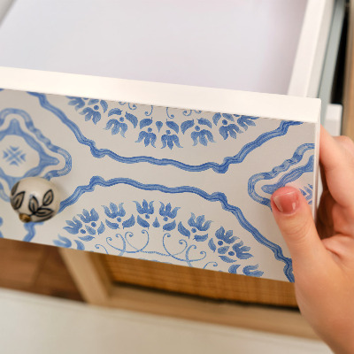 Furniture vinyl Greek tiles