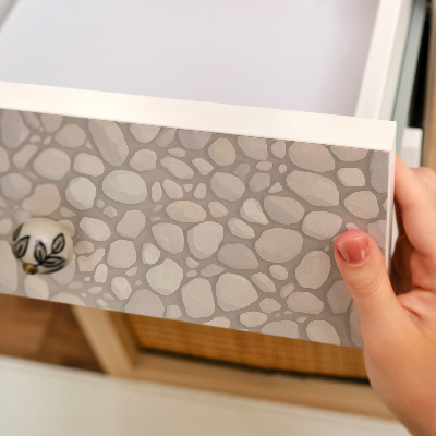 Furniture vinyl Stone mosaic