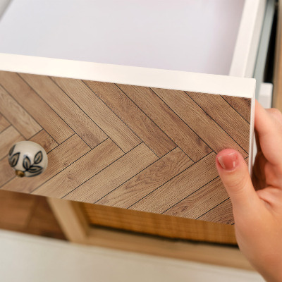 Furniture vinyl Herringbone wood