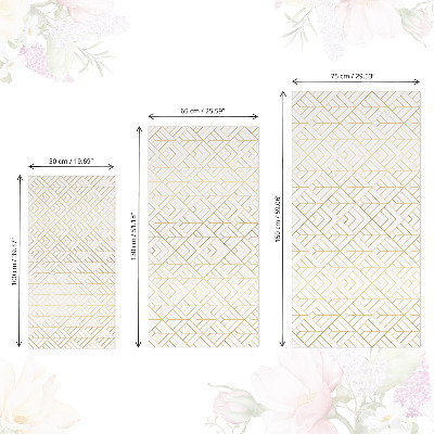 Furniture vinyl Minimalist geometry