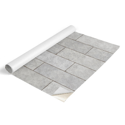 Cabinet sticker Gray tiles