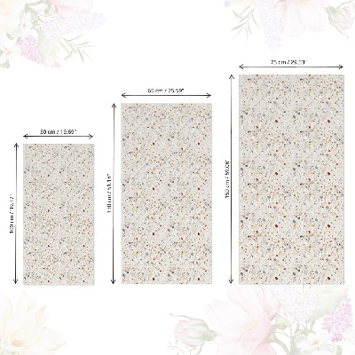 Furniture vinyl wrap Terrazzo mosaic