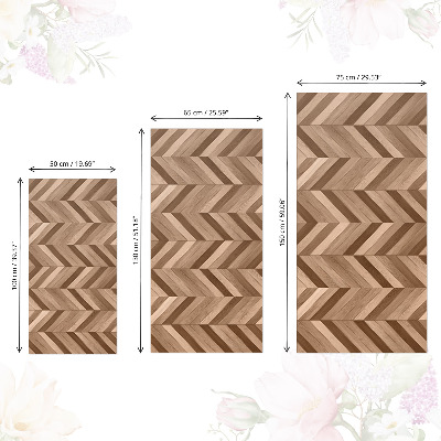 Furniture vinyl wrap Wood herringbone