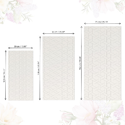Cabinet sticker Braided patterns