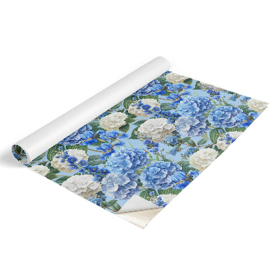 Furniture vinyl wrap Floral motif