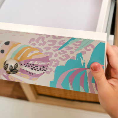 Furniture vinyl Colorful exoticism