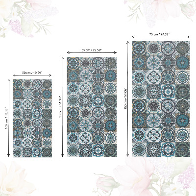 Furniture vinyl Mandala tiles