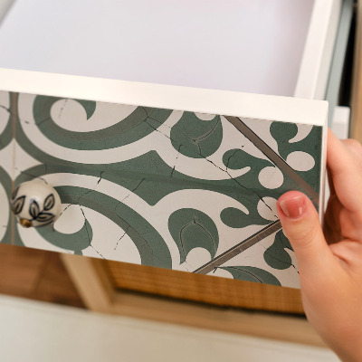 Furniture decal Plant swirls
