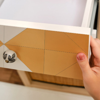 Furniture decal Triangle mosaic