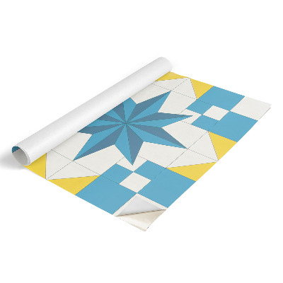 Furniture vinyl wrap Blue stars