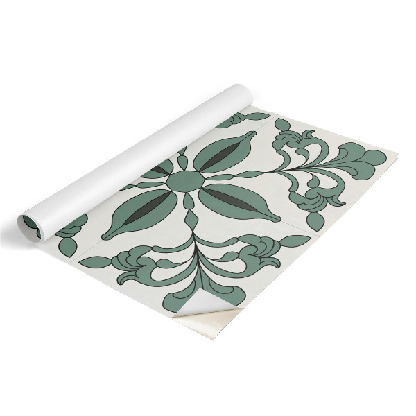 Furniture vinyl wrap Floral pattern