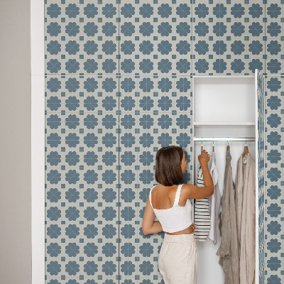 Furniture vinyl Floral geometry