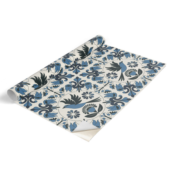 Furniture vinyl Blue birds