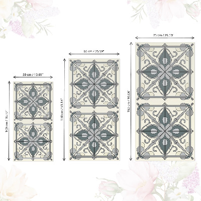 Cabinet sticker Tiles