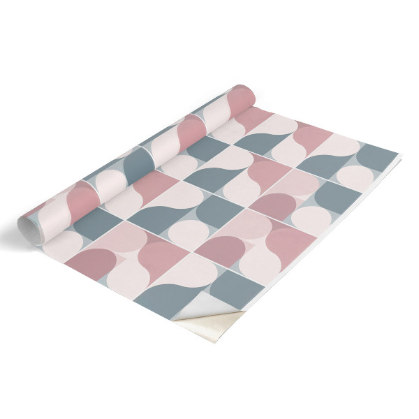 Furniture vinyl wrap Geometric pastels