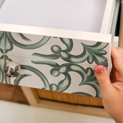 Cabinet sticker Green elegance