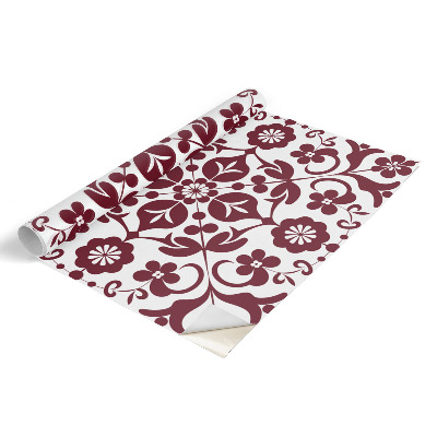 Furniture vinyl wrap Floral pattern