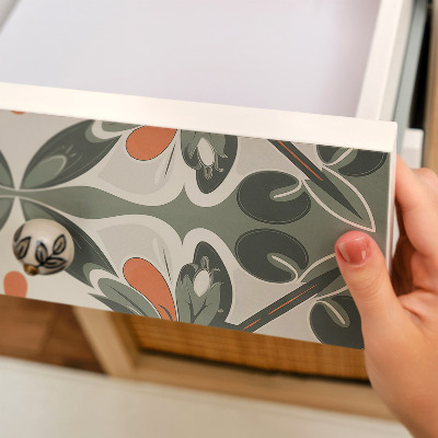 Furniture decal Floral symmetry