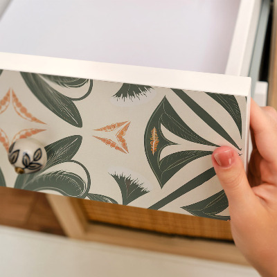 Cabinet sticker Retro tiles