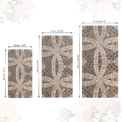 Furniture vinyl Stone mosaic