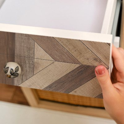 Furniture vinyl wrap Wooden puzzle