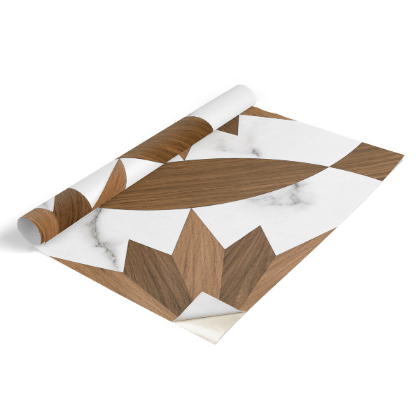 Furniture decal Wood and marble