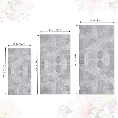 Furniture vinyl wrap Geometric tiles