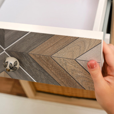 Cabinet sticker Wooden elegance