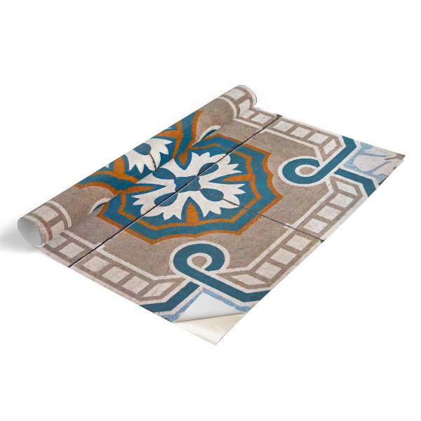 Furniture vinyl Antique tiles