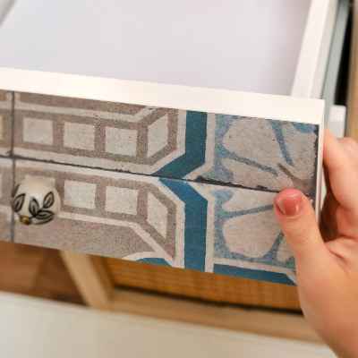 Furniture vinyl Antique tiles