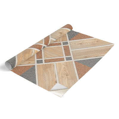 Furniture vinyl Wood mosaic