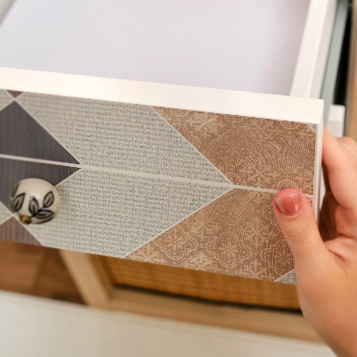 Furniture vinyl wrap Geometric pattern