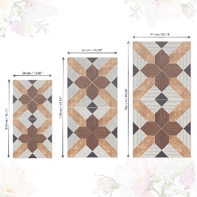Furniture vinyl wrap Geometric pattern