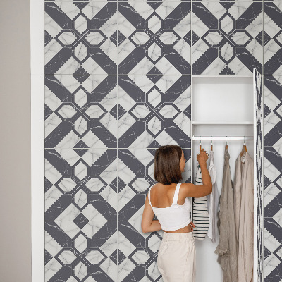 Furniture vinyl Geometric elegance