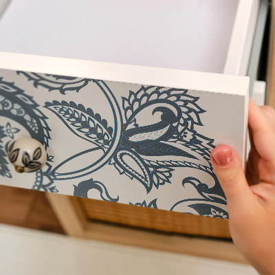 Furniture vinyl wrap Botanical pattern
