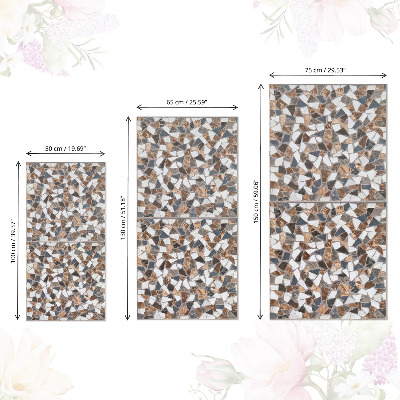 Furniture decal Stone mosaic