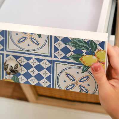 Furniture decal Lemon patterns