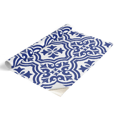 Furniture vinyl Blue pattern