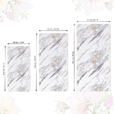 Cabinet sticker Marble elegance