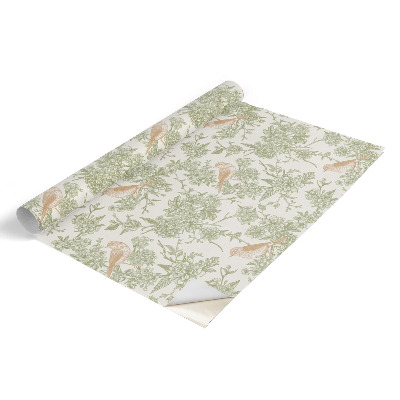 Furniture vinyl wrap Botanical pattern