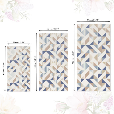Furniture decal Geometric patterns