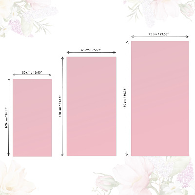 Furniture decal Light pink