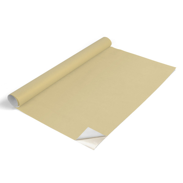Furniture vinyl wrap Mustard color