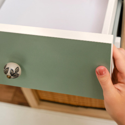 Furniture vinyl Muted green