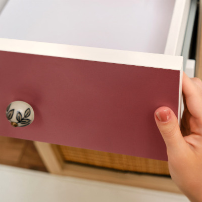 Furniture vinyl Burgundy color