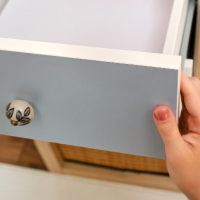 Cabinet sticker Pastel blue