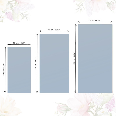 Cabinet sticker Pastel blue