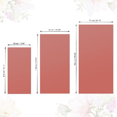 Furniture decal Dark salmon