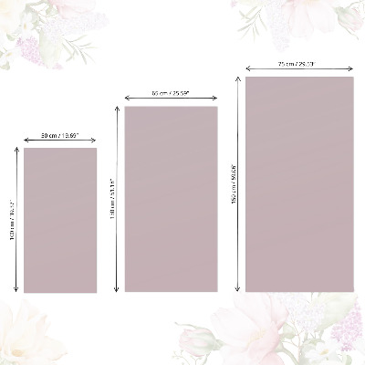 Cabinet sticker Pastel lilac