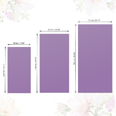 Furniture decal Violet